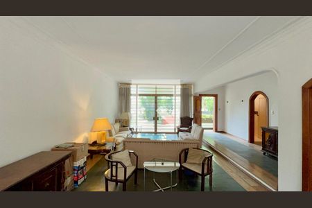 Sala de casa para alugar com 4 quartos, 306m² em Paraíso, São Paulo