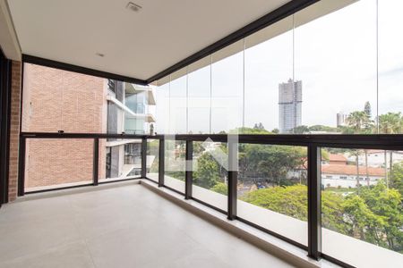 Varanda da Sala de apartamento à venda com 3 quartos, 140m² em Jardim das Paineiras, Campinas
