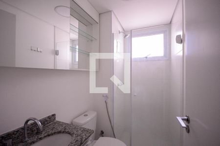 Banheiro de kitnet/studio à venda com 1 quarto, 35m² em Aclimação, São Paulo