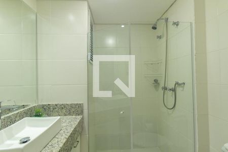 Banheiro Social de apartamento para alugar com 1 quarto, 41m² em Centro, Curitiba