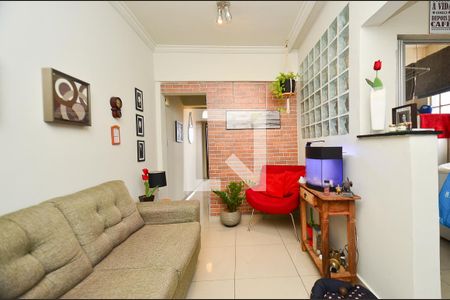 Sala de apartamento à venda com 2 quartos, 55m² em Renascença, Belo Horizonte