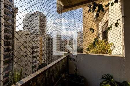 Varanda da Sala de apartamento para alugar com 4 quartos, 210m² em Santa Cecilia, São Paulo