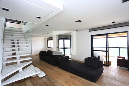 Sala 1 de apartamento para alugar com 4 quartos, 305m² em Jardim Morumbi, São Paulo