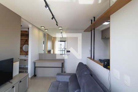 Sala de apartamento para alugar com 1 quarto, 34m² em Parque Industrial, Campinas