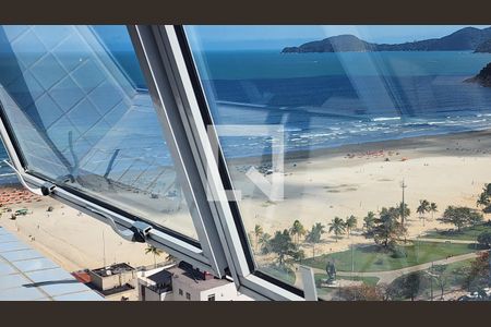 Vista do Studio de kitnet/studio para alugar com 1 quarto, 21m² em Gonzaga, Santos