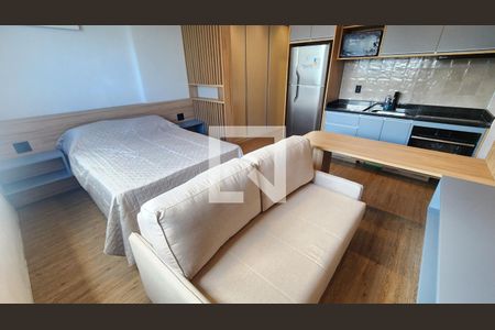 Studio de kitnet/studio para alugar com 1 quarto, 21m² em Gonzaga, Santos