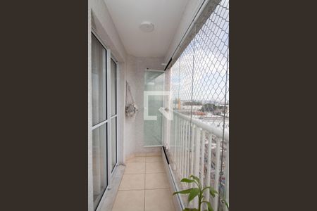 Varanda da Sala de apartamento à venda com 2 quartos, 43m² em Vila Itapegica, Guarulhos