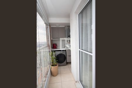 Varanda da Sala de apartamento à venda com 2 quartos, 43m² em Vila Itapegica, Guarulhos