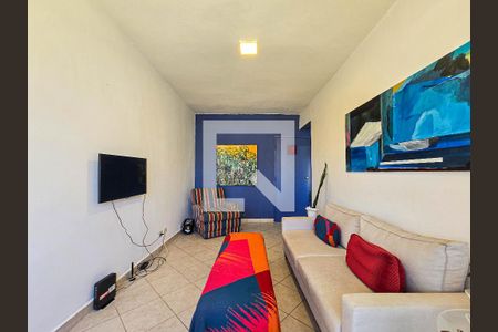 Sala de apartamento para alugar com 1 quarto, 89m² em Macuco, Santos
