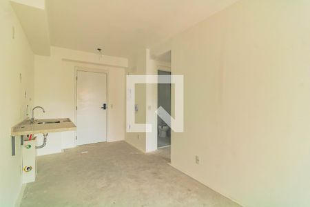 Sala/Cozinha de apartamento à venda com 1 quarto, 38m² em Vila Clementino, São Paulo