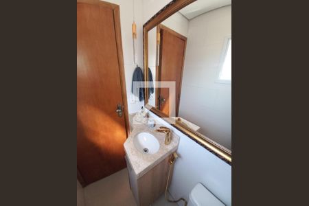 Lavabo da Sala de casa para alugar com 2 quartos, 103m² em Vila Sao Jorge, São Vicente