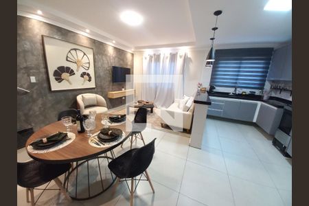 Sala de casa para alugar com 2 quartos, 103m² em Vila Sao Jorge, São Vicente