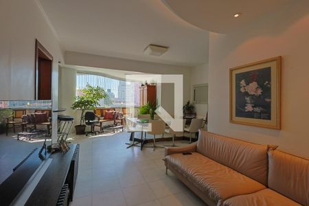 Sala de apartamento à venda com 4 quartos, 220m² em Barroca, Belo Horizonte