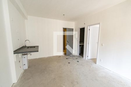 Sala/cozinha de apartamento para alugar com 1 quarto, 41m² em Vila Mariana, São Paulo