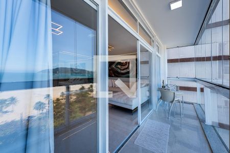 Varanda da Sala de apartamento para alugar com 3 quartos, 127m² em Gonzaga, Santos