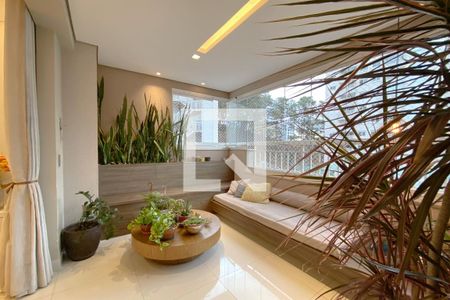 Varanda da Sala de apartamento à venda com 3 quartos, 95m² em Caiçaras, Belo Horizonte