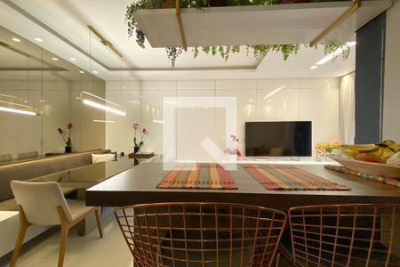 Sala de apartamento à venda com 3 quartos, 95m² em Caiçaras, Belo Horizonte