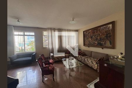 Sala de estar de casa à venda com 5 quartos, 600m² em São Lucas, Belo Horizonte
