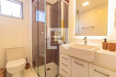 Banheiro da Suíte de apartamento para alugar com 2 quartos, 77m² em Vila Alexandria, São Paulo