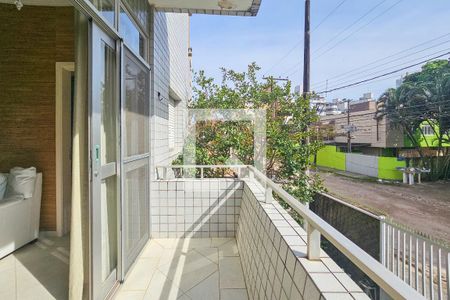 Varanda de apartamento para alugar com 2 quartos, 85m² em Loteamento Joao Batista Juliao, Guarujá