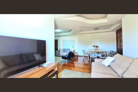 Sala de apartamento à venda com 2 quartos, 110m² em Várzea, Lagoa Santa