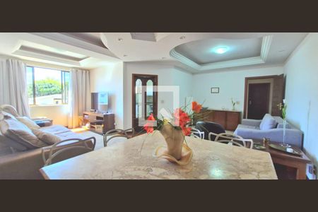 Sala de apartamento à venda com 2 quartos, 110m² em Várzea, Lagoa Santa