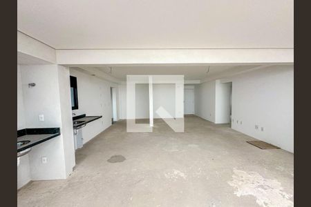 Sala e cozinha de apartamento à venda com 3 quartos, 125m² em Vila Santa Teresa, Santo André