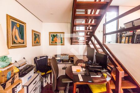 Sala de casa de condomínio à venda com 3 quartos, 176m² em Centro de Apoio I (alphaville), Santana de Parnaíba