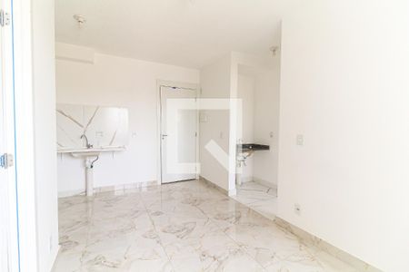 Sala/Cozinha de apartamento à venda com 2 quartos, 33m² em Vila Norma, São Paulo