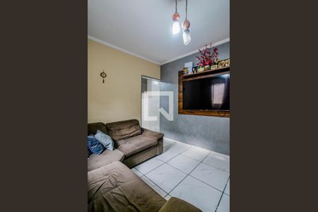 Sala de casa à venda com 3 quartos, 148m² em Vila Lutécia, Santo André