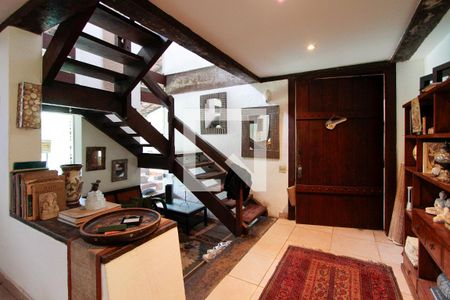 Sala de casa de condomínio para alugar com 4 quartos, 560m² em Itanhangá, Rio de Janeiro