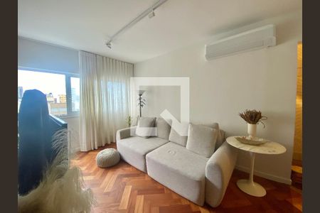 Sala de apartamento para alugar com 2 quartos, 70m² em Ipanema, Rio de Janeiro
