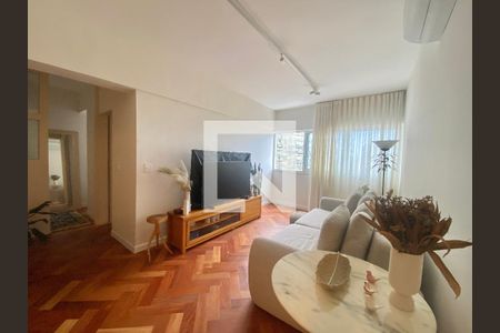 Sala de apartamento para alugar com 2 quartos, 70m² em Ipanema, Rio de Janeiro