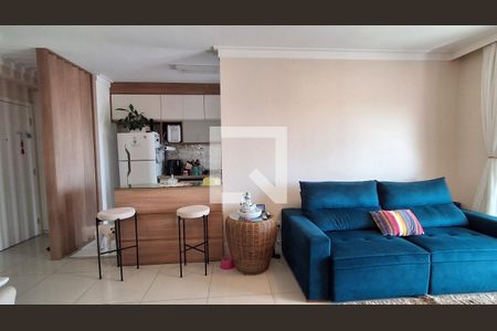 Sala de apartamento à venda com 3 quartos, 87m² em Jardim São Caetano, São Caetano do Sul