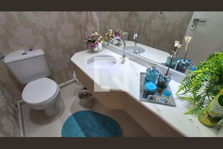 Lavabo de apartamento à venda com 3 quartos, 87m² em Jardim São Caetano, São Caetano do Sul