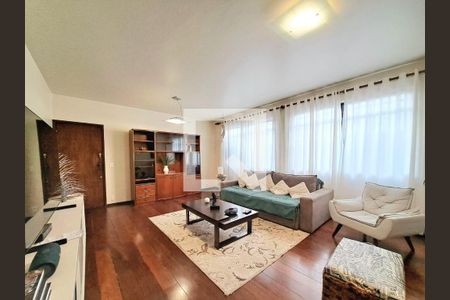 Sala de apartamento à venda com 3 quartos, 149m² em Santa Lúcia, Belo Horizonte
