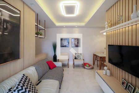 Sala de apartamento à venda com 2 quartos, 67m² em Santo Antônio, São Caetano do Sul