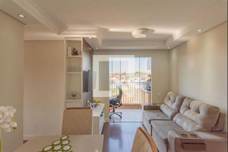 Sala de apartamento à venda com 3 quartos, 72m² em Jardim Roseira, Campinas