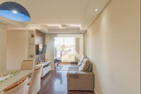 Sala de apartamento à venda com 3 quartos, 72m² em Jardim Roseira, Campinas