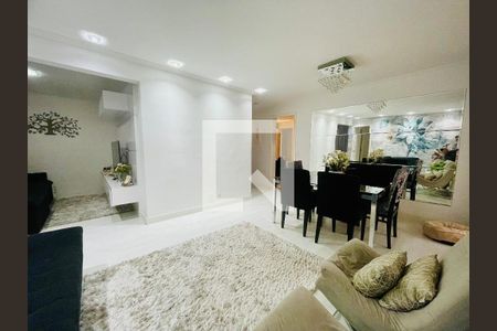 Sala de apartamento à venda com 3 quartos, 114m² em Vila Santo Antonio, Guarulhos