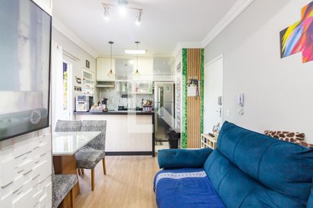 Sala de apartamento à venda com 2 quartos, 49m² em Padroeira, Osasco