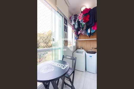 Varanda gourmet de apartamento à venda com 2 quartos, 49m² em Padroeira, Osasco