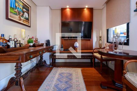 Sala de apartamento à venda com 3 quartos, 133m² em Brooklin Novo, São Paulo