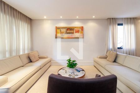 Sala de apartamento à venda com 3 quartos, 133m² em Brooklin Novo, São Paulo