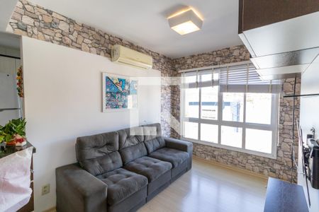 Sala de apartamento à venda com 3 quartos, 70m² em Azenha, Porto Alegre