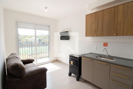Sala/Cozinha de apartamento para alugar com 1 quarto, 29m² em Vila Lageado, São Paulo