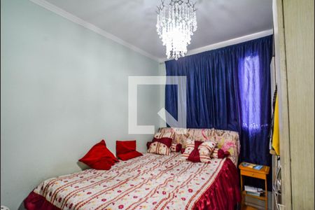 Quarto 1 de apartamento à venda com 2 quartos, 42m² em Jardim Cristiane, Santo André
