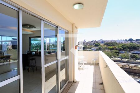 Sacada de apartamento à venda com 3 quartos, 198m² em Esplanada, Belo Horizonte