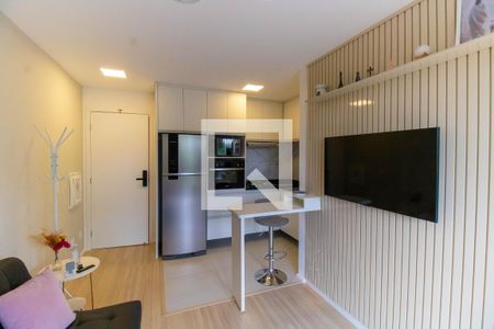 Sala/Cozinha de kitnet/studio à venda com 1 quarto, 38m² em Ingá, Niterói