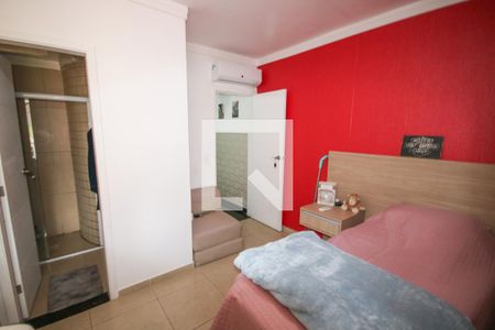 Suíte 1 de casa de condomínio para alugar com 2 quartos, 149m² em Nova Mirim, Praia Grande